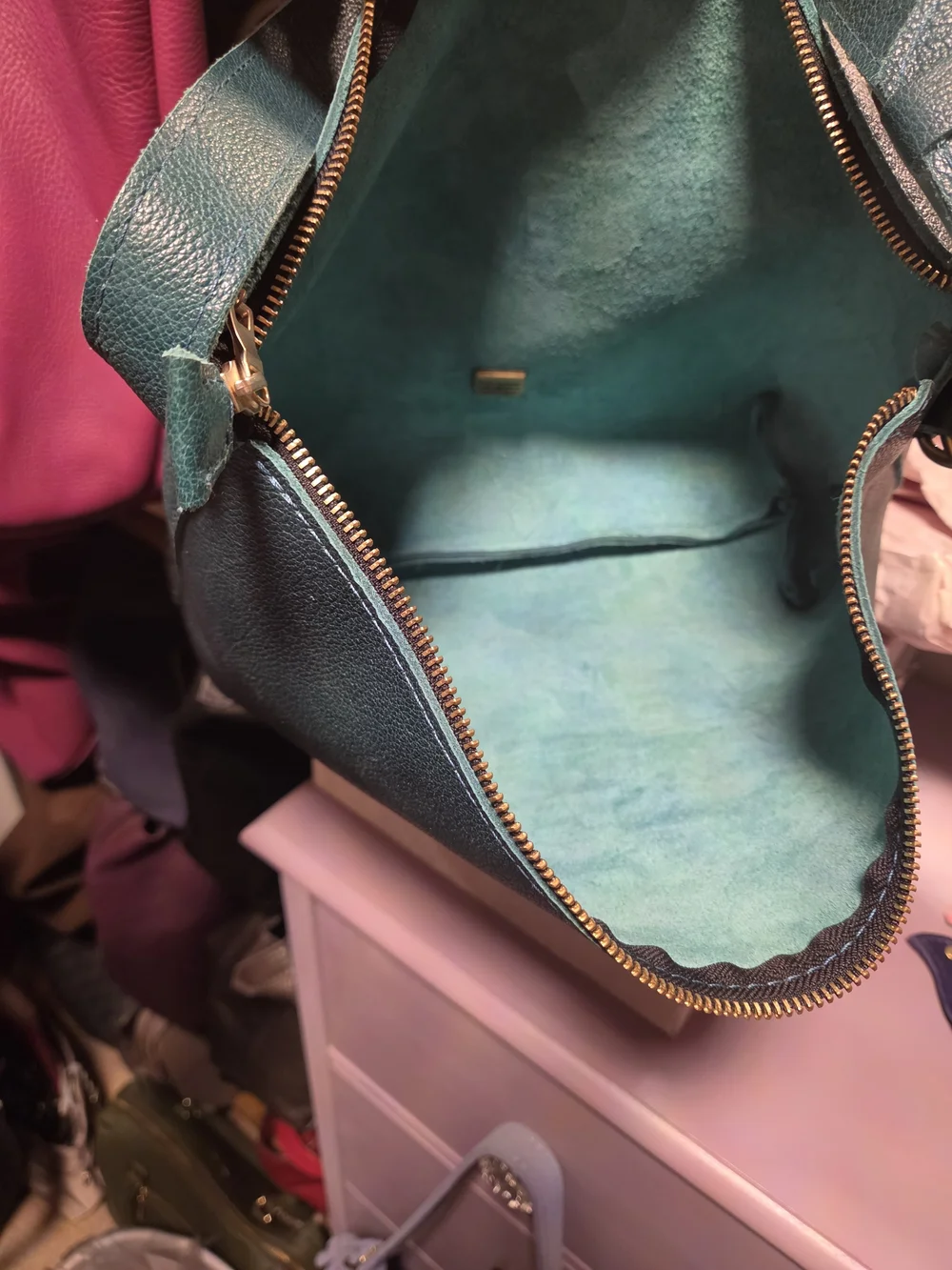 Portland Leather LG Slouchie-Seaglass